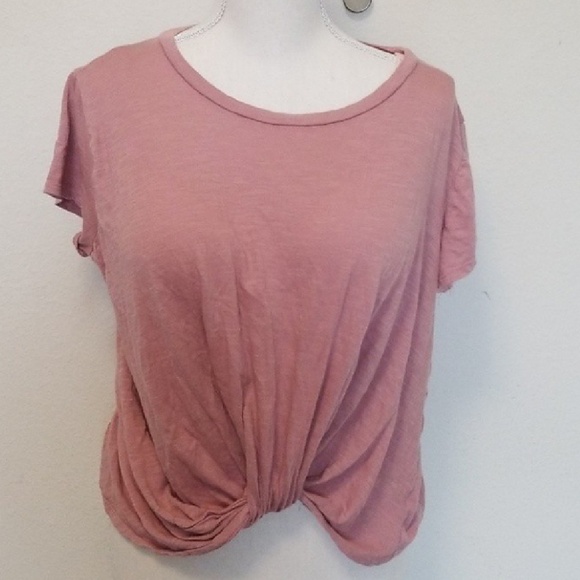 chroma Tale Tops - Chroma tale knot front top shirt